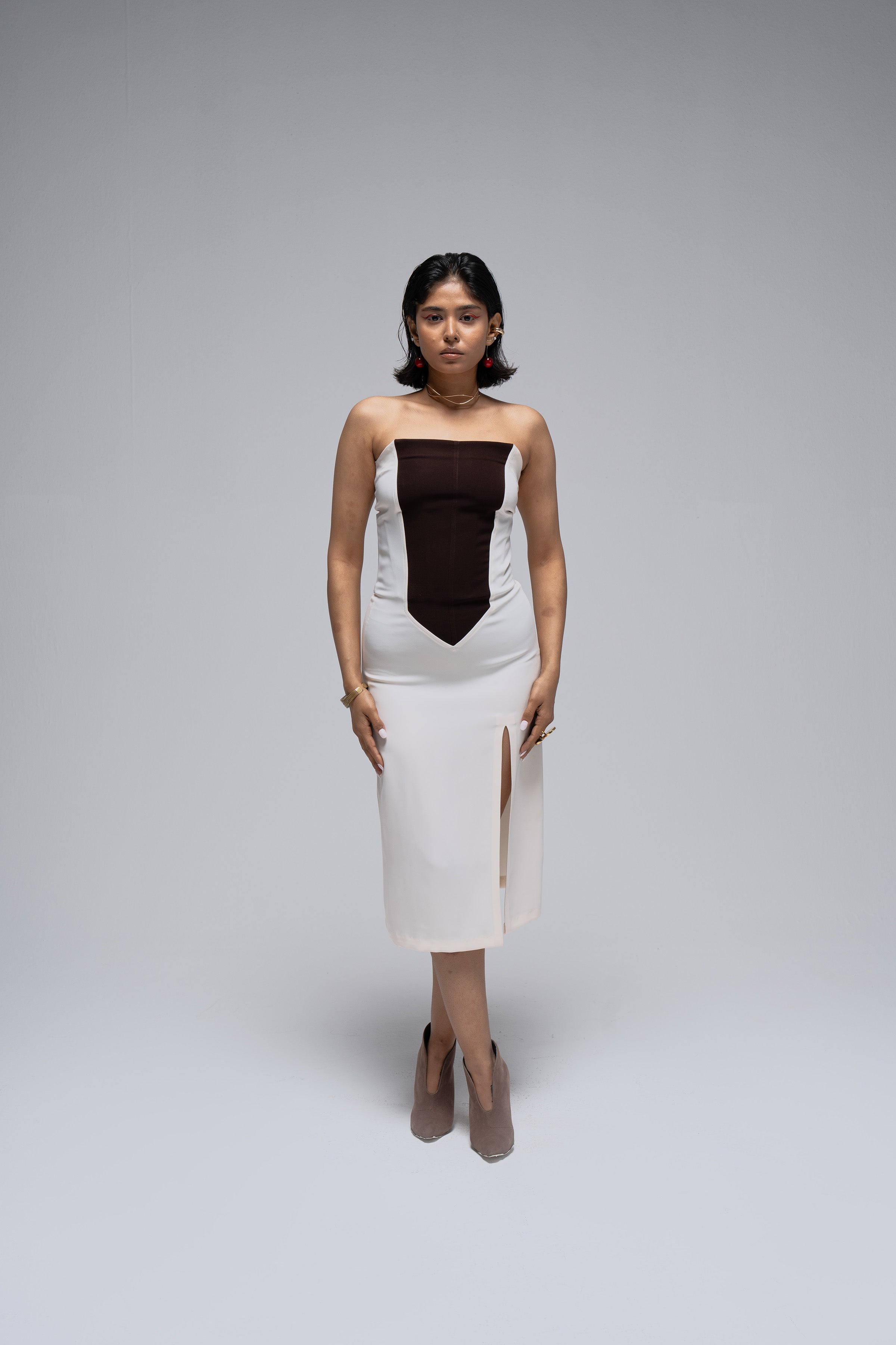 Espresso Panel Dress