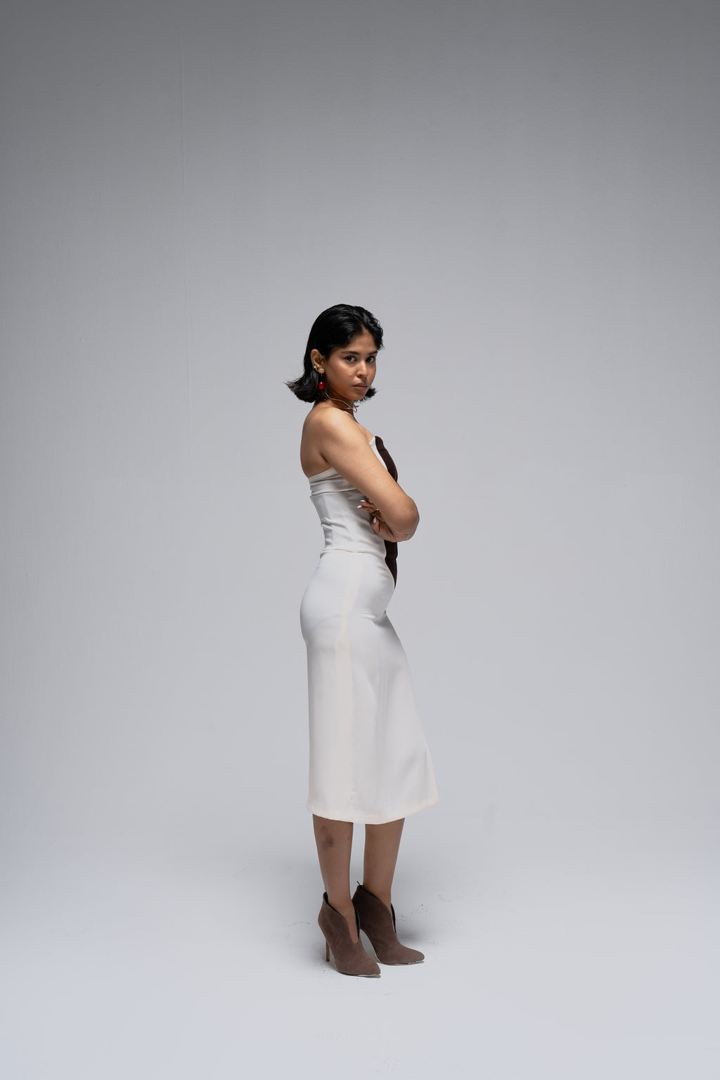 Espresso Panel Dress