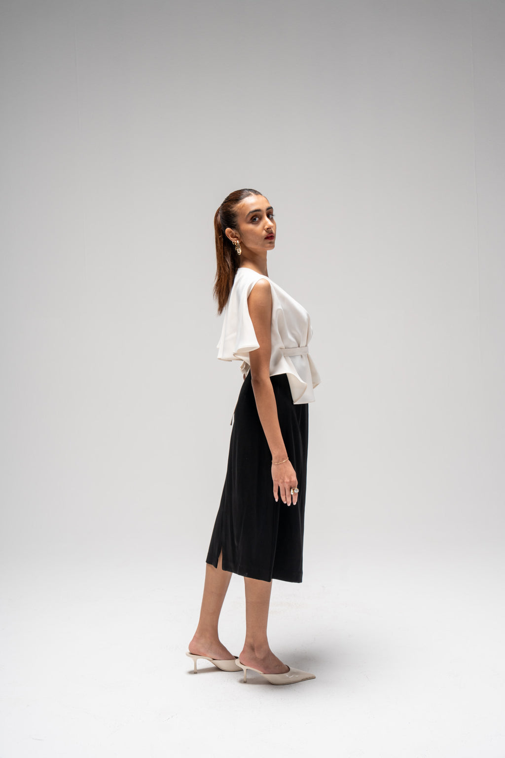 Baggy Secretary Skirt