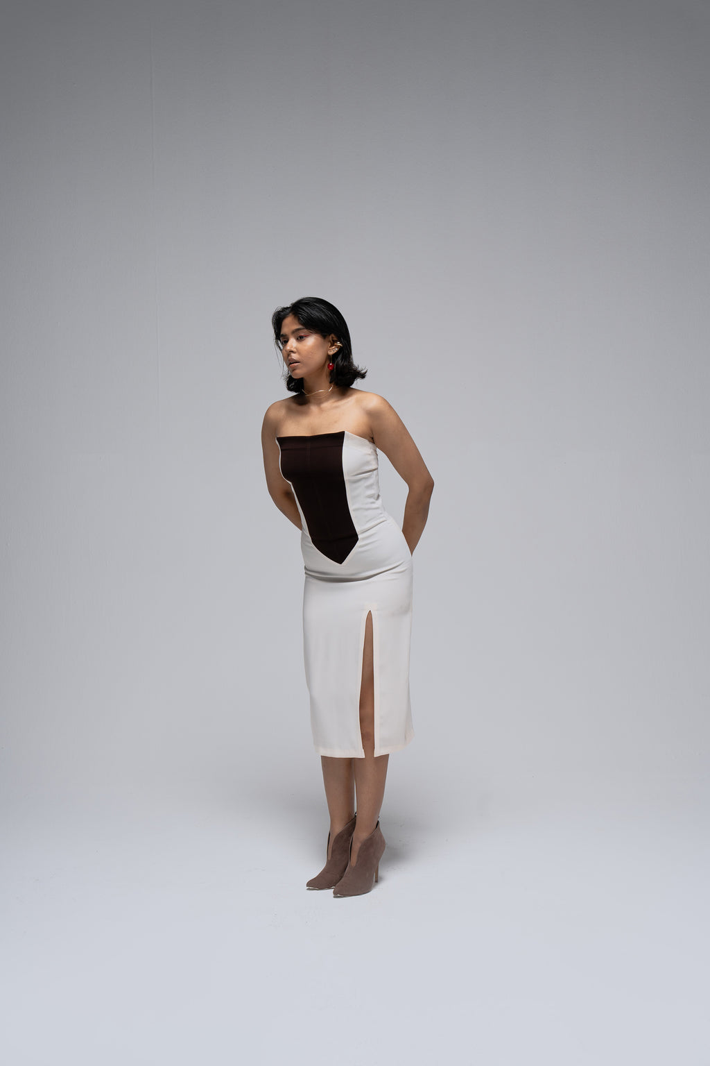 Espresso Panel Dress