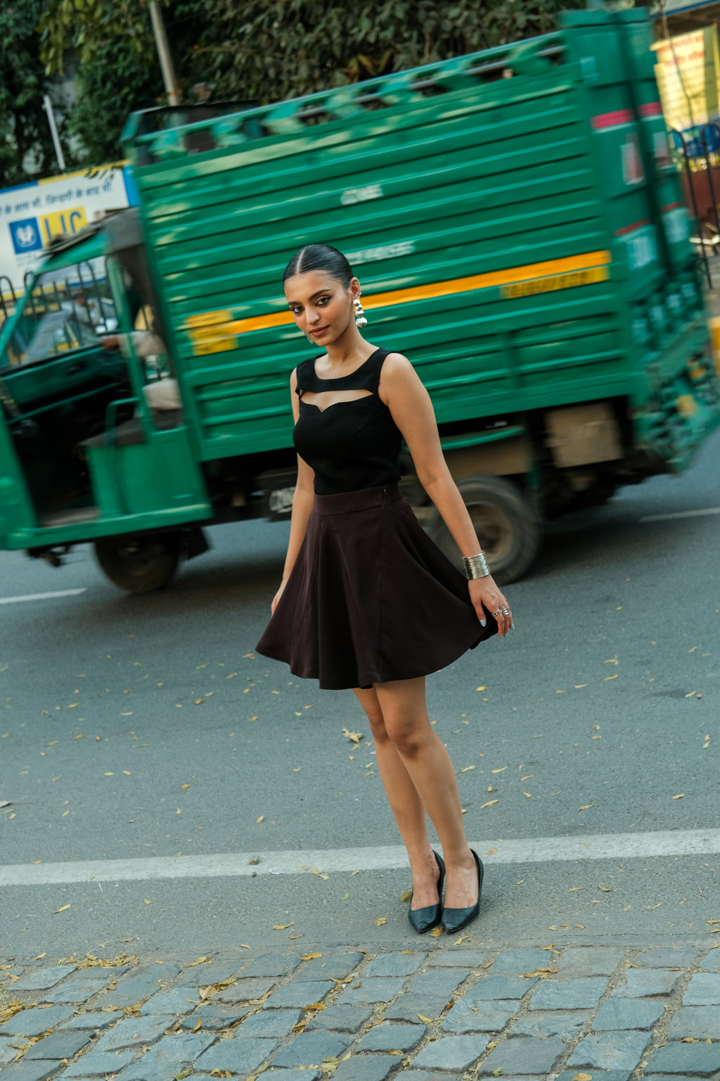 Espresso Saturday Skirt