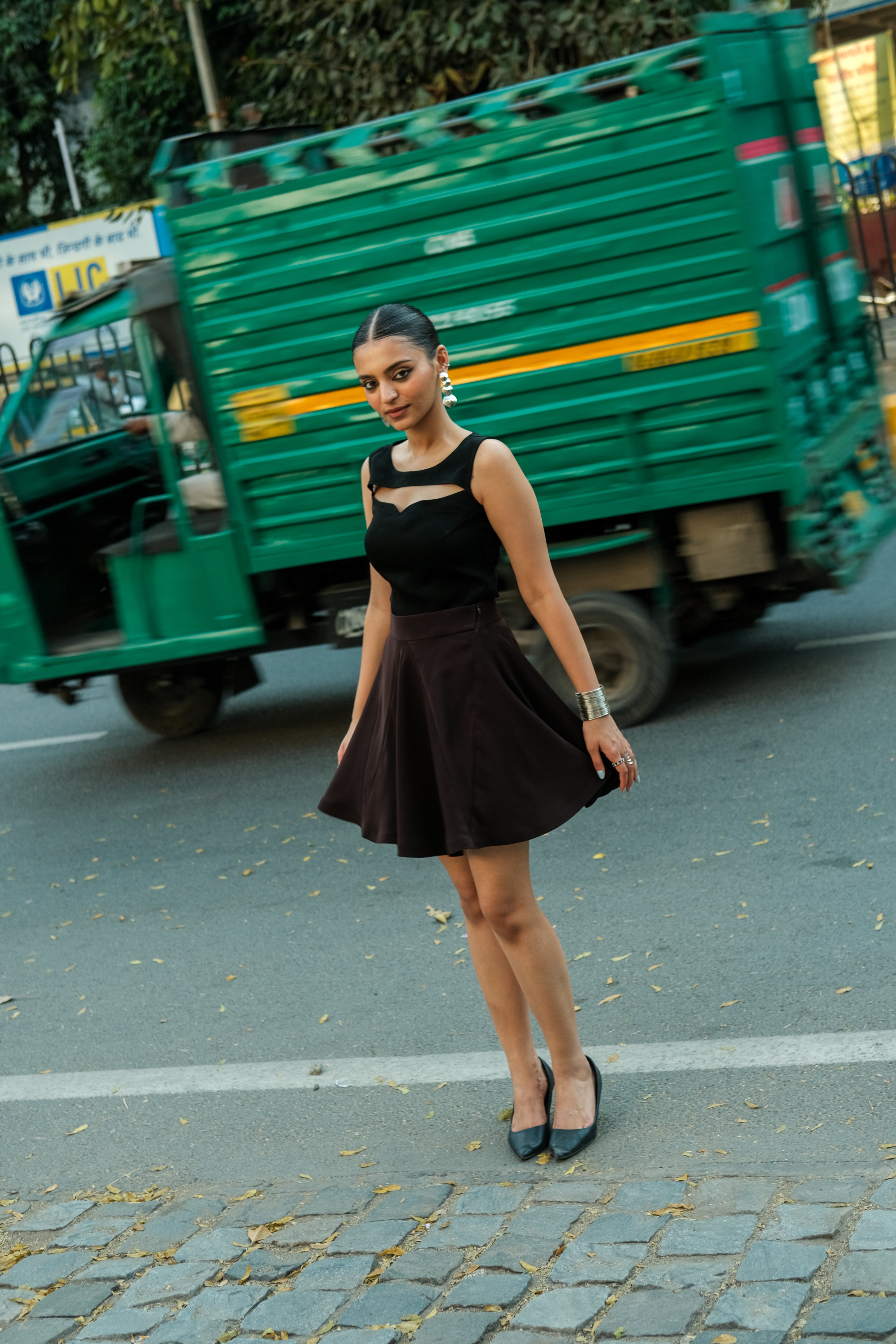 Espresso Saturday Skirt